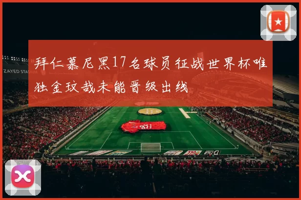 拜仁慕尼黑17名球员征战世界杯唯独金玟哉未能晋级出线